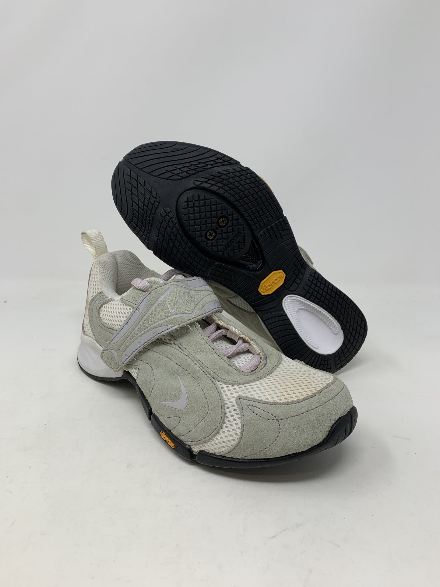 Tênis de ciclismo Lake I/O 3 Spin feminino, branco/lavanda