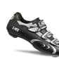 Sapato de ciclismo de montanha Lake CX165 feminino, preto/prateado, tamanho 38 M UE