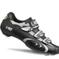 Sapato de ciclismo de montanha Lake CX165 feminino, preto/prateado, tamanho 38 M UE