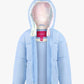 London Fog - Girls Zip-front Hooded Loose Fit Puffer Jacket