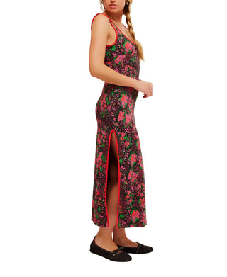 Free People - Vestido Midi Floral Clementine