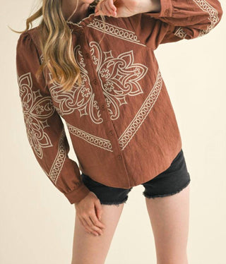 &amp;Merci - Blusa Cowgirl
