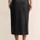 Z Supply - Reine Faux Leather Midi Skirt