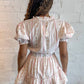 Mable - Ruffle Blossom Mini Dress