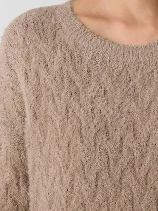 Eileen Fisher - Fringed Organic Cotton Crew Neck Top