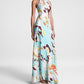 A.L.C. - Sybil Printed Satin Maxi Dress