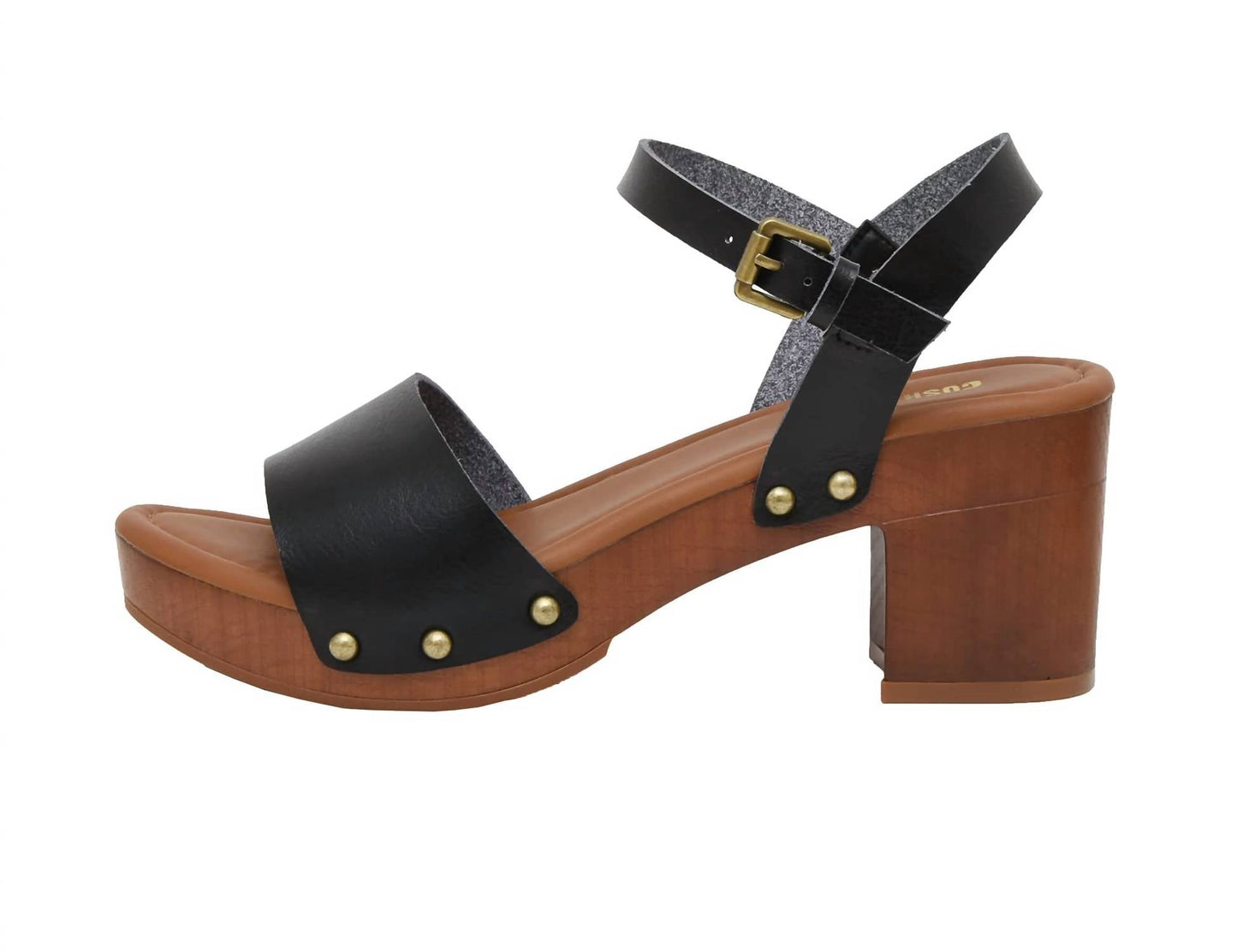 Cushionaire - Women's Sloan Faux Wood Sandal