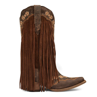 Buck &amp; Brana - Botas de couro Franny Cowgirl femininas
