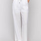 Charlie B - Tie Waist pull on linen pant