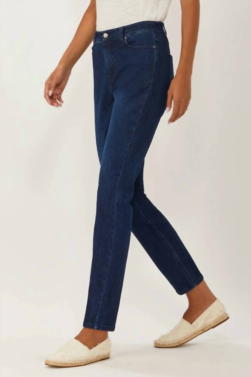 Ecru - Women's Melrose Five Pocket Slim Jean