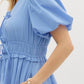 Entro - Bow Bubble Hemmed Mini Dress