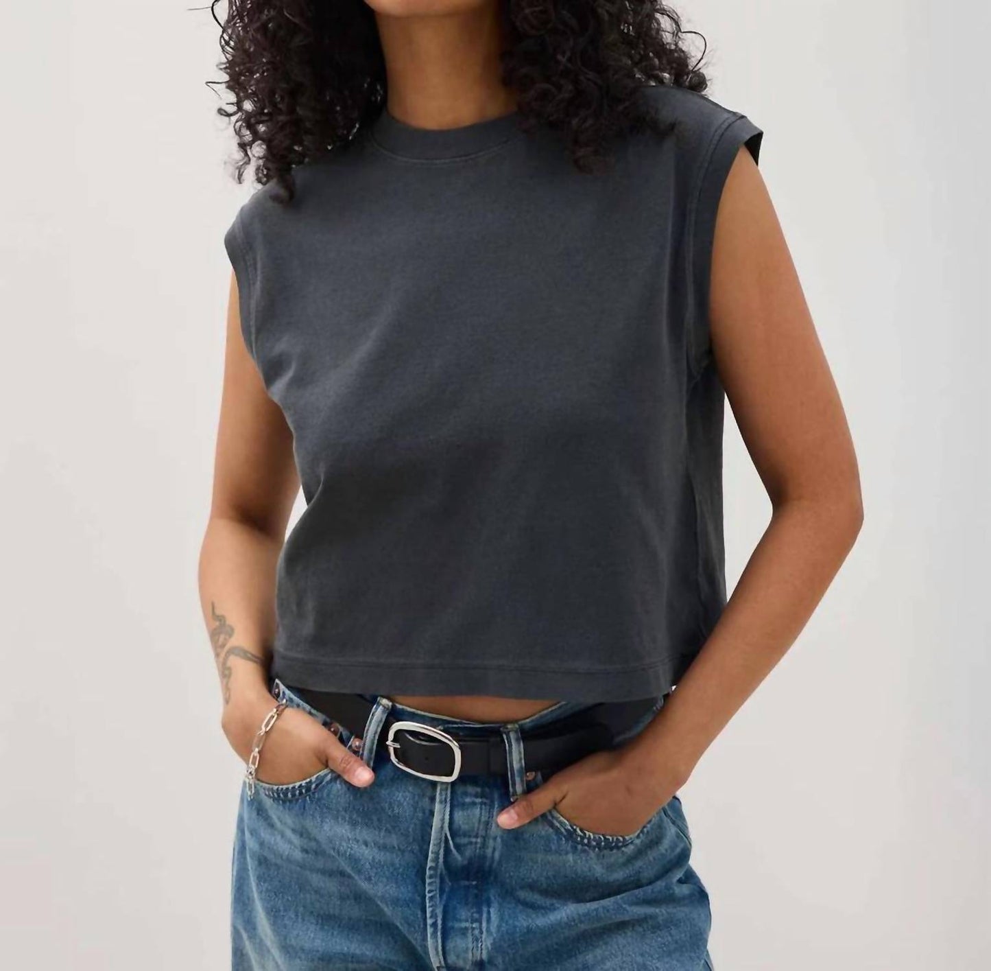 Richer Poorer - Michelle Relaxed Muscle Tee