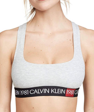 Calvin Klein - Sutiã Bralette Bold Sem Forro 1981