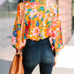 Entro - Floral Print Bodysuit