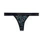 Titov - Women's Lace Thong With Floral Pattern