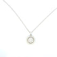 Aamiaa - 1.00 Carat Natural Diamond Round Brilliant Halo Pendant