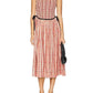Free People - Nightingale Smocked Plaid Midi Dress