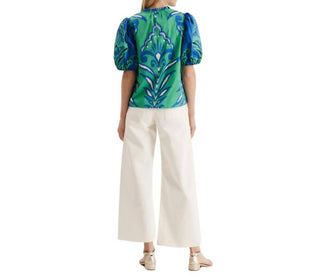 Tyler Boe - Blusa estampada Jenna Cotton