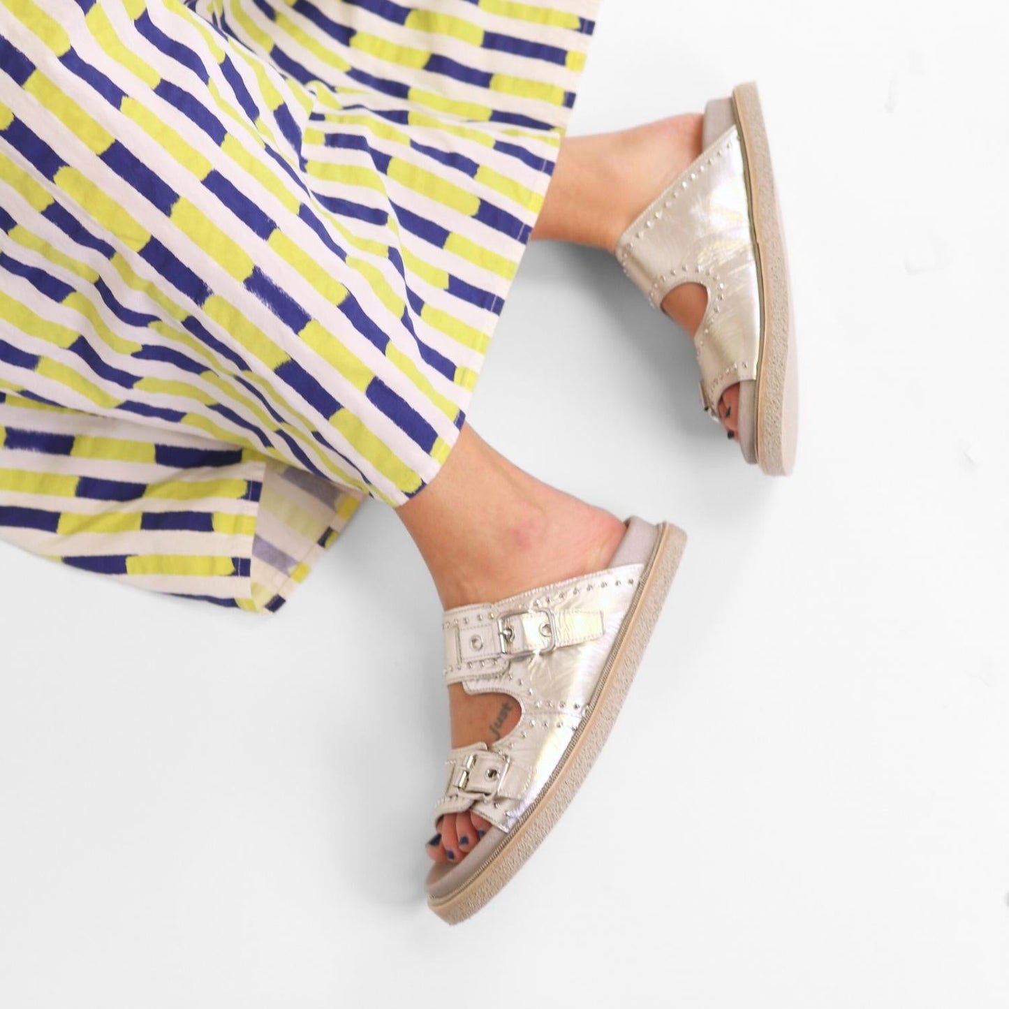 Laura Bellariva - Women Porox Dust Studs Sandals