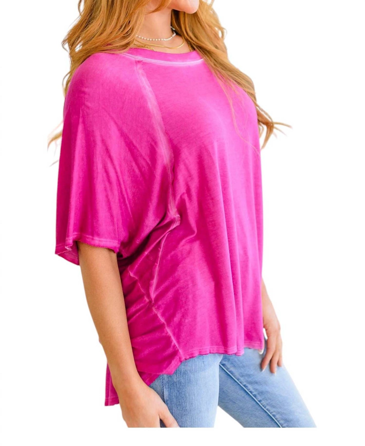 Zenana - Remix Oversized T-Shirt