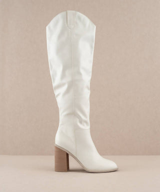 Oasis Society - Botas femininas Stephanie de cano alto
