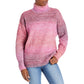 Aqua Women s Mock Neck Sweater Pink Size X-Large