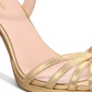 Kate Spade New York Florence Couro Feminino Biqueira Aberta Ocasião Especial Tornozelo Amarelo Tamanho 10 Médio (BM)