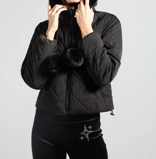 Sparkl Fairy Couture - Fur Puffer Coat