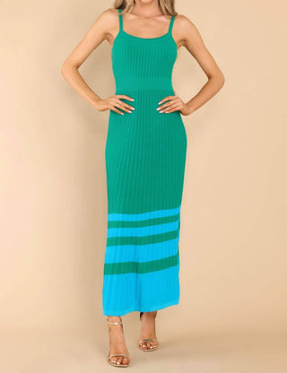 Entro - Ribbed Knit Maxi Dress