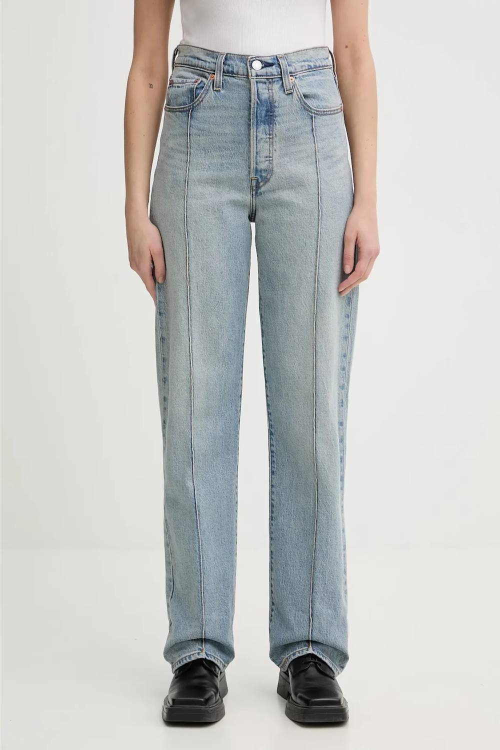 Levi'S - Ribcage Full Length Straight Jeans