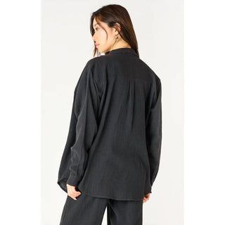 Dex - Blusa texturizada de manga comprida