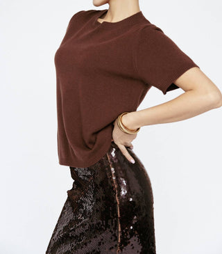 Amanda Maria - Sequin Midi Skirt