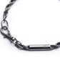 Pulseira DKNY Masculina Hematite Tone Chain Flex Cinza Tamanho Regular