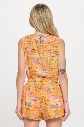 Meet Me In Santorini - Conjunto de Regata e Short Beachscape