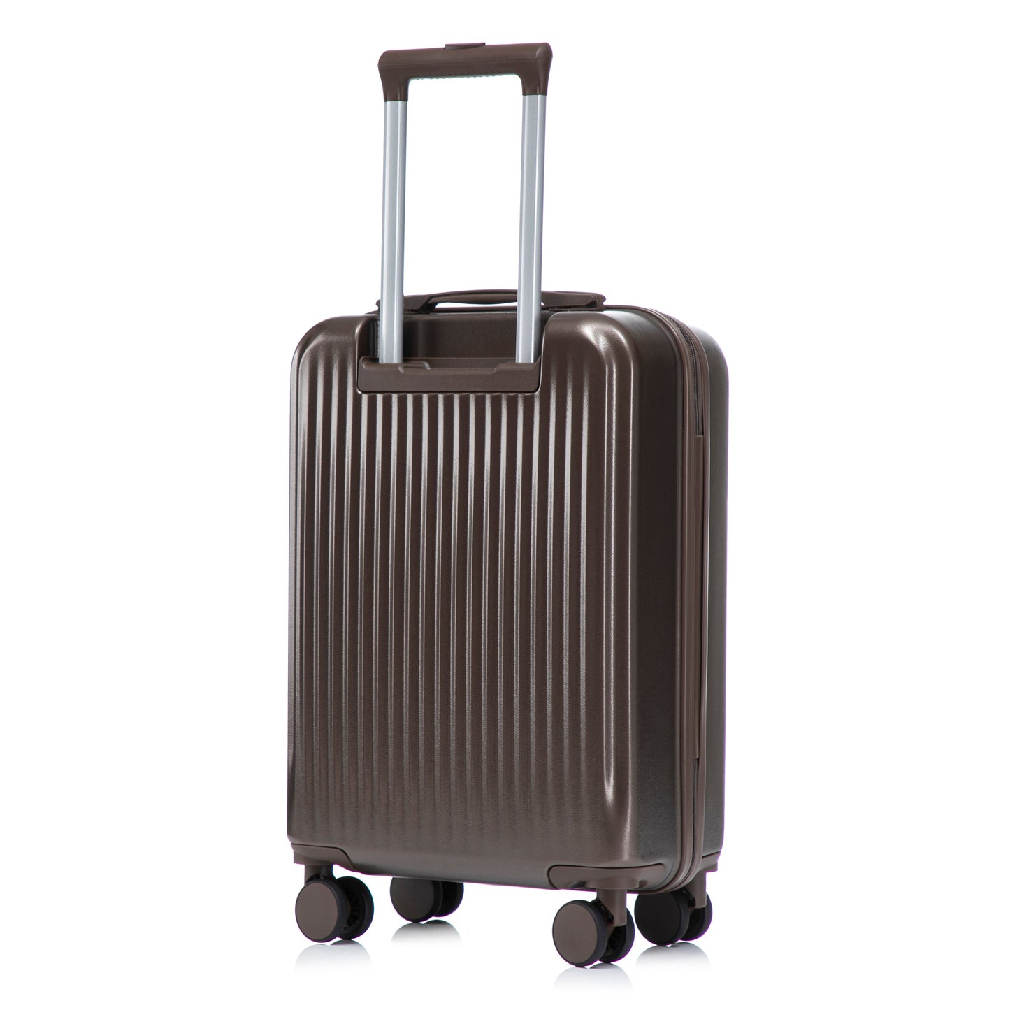14' & 20' ABS Spinner Wheel Luggage Set with Cosmetic Case