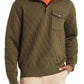 Polo Ralph Lauren Olive Quilted Double Knit Jacket - XX Large