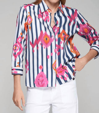 Vilagallo - Camisa Poline Mangas Três Quartos