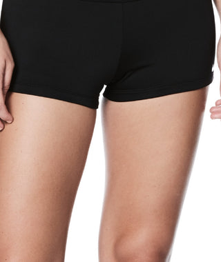 Calções de banho Nike Core Active para mulher, preto, tamanho pequeno