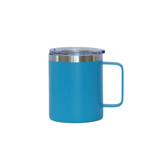 Creative Gifts International - Caneca de viagem de aço inoxidável com alça