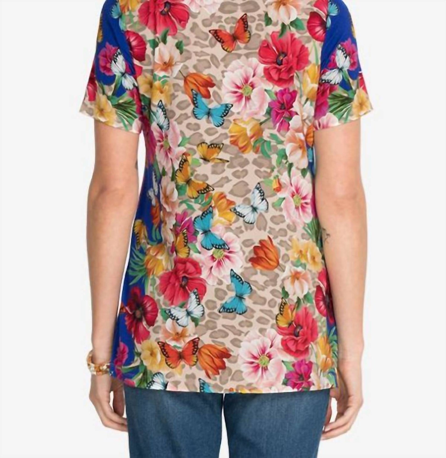 Johnny Was - Janie Swing Tee - Mayflower