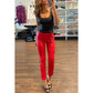 Amanda Uprichard - Romana High Waisted Faux Leather Pant