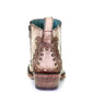 Corral - Women's Embroidered & Stud Round Toe Short Boot