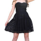 Eva Franco - Floral Lace Mini Dress