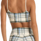 Z Supply - Shine Plaid Bra Top