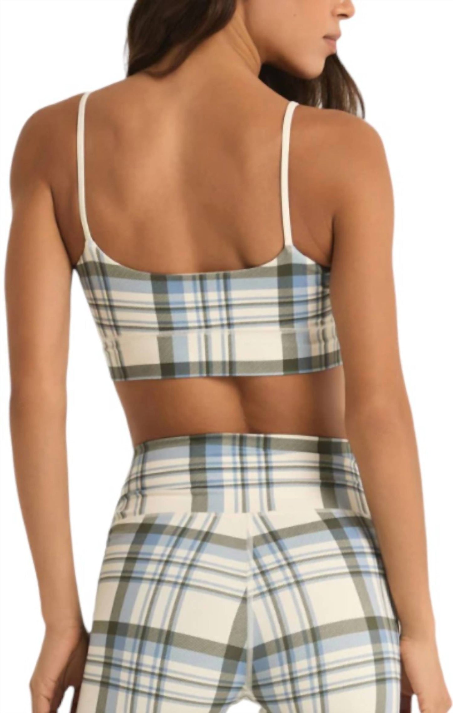 Z Supply - Shine Plaid Bra Top