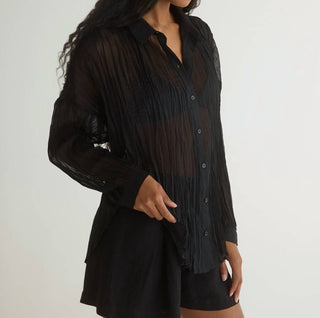 Bella Dahl - Flowy Pleated Shirt