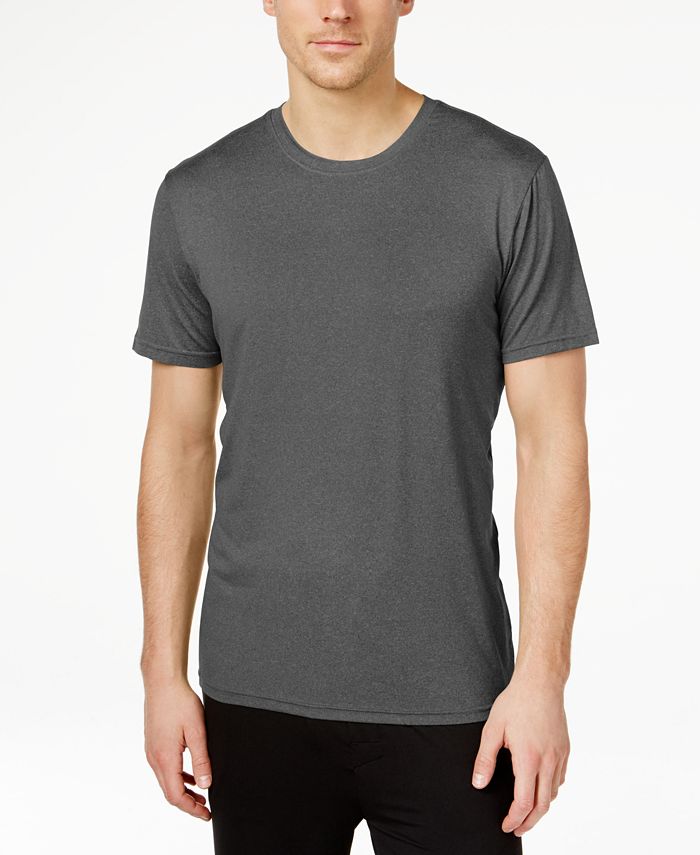 Camiseta masculina ultramacia e fresca para dormir, gola redonda, tamanho grande, cinza, 32 Degrees