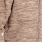 Cardigan vintage masculino à prova de intempéries, marrom, tamanho GG