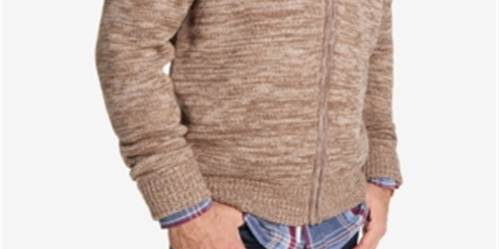 Cardigan vintage masculino à prova de intempéries, marrom, tamanho GG