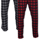 Calça de dormir de flanela masculina Hanes, pacote com 2, marrom, tamanho XXX-G